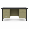 double pedestal desk - 63"x 30"
