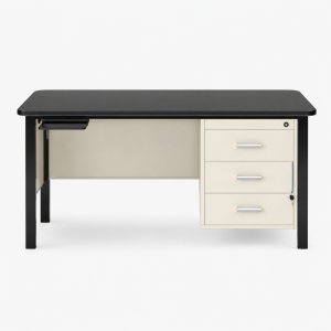 single pedestal desk - 48"x 30"
