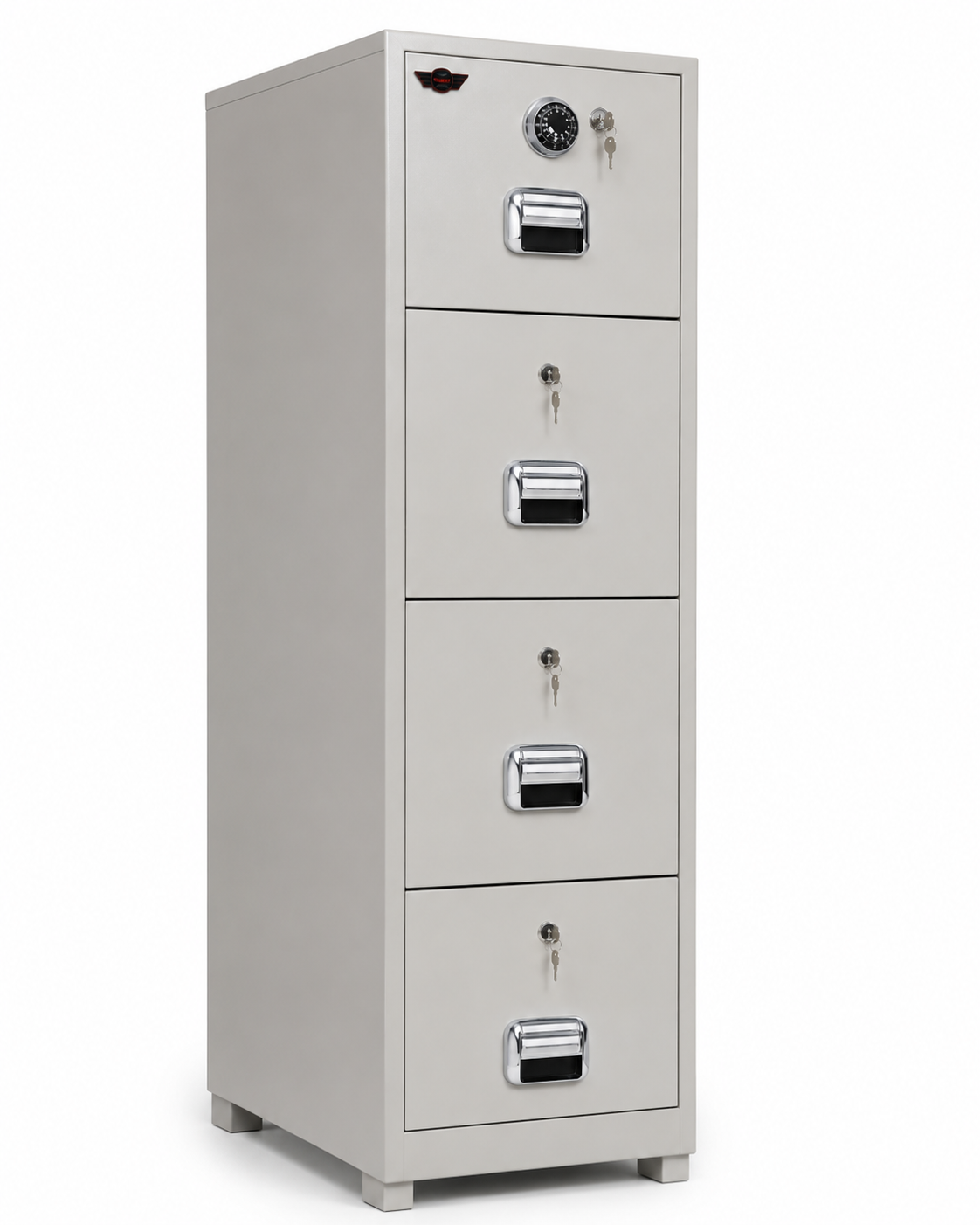 four drawer fire resistant filling cabinet