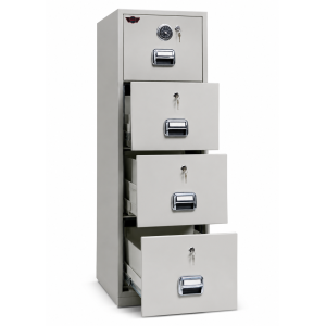 four drawer fire resistant filling cabinet