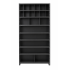 shelving unit with dividers