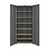 shelving unit with doors