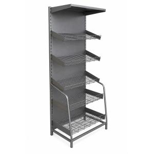 chocolate display shelving