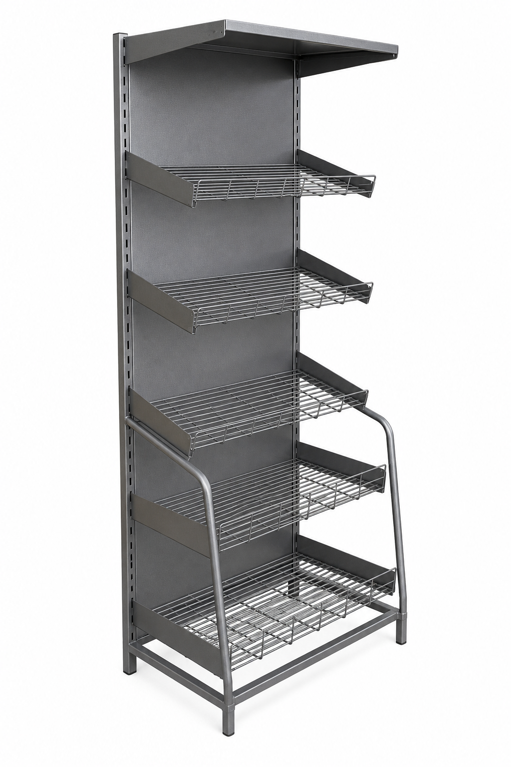 chocolate display shelving