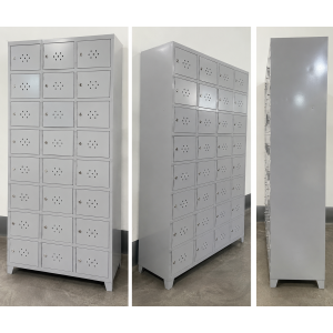thirty two compartment mobile phone locker