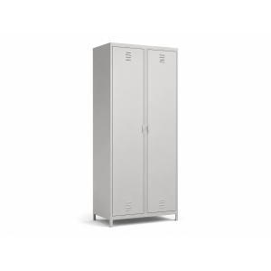 double compartment locker