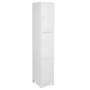 three compartment gym locker -grey