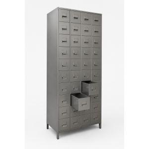 automotive parts storage cabinet