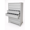 eight drawer heavy duty spares storage cabinet