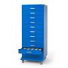 twelve drawer small parts storage