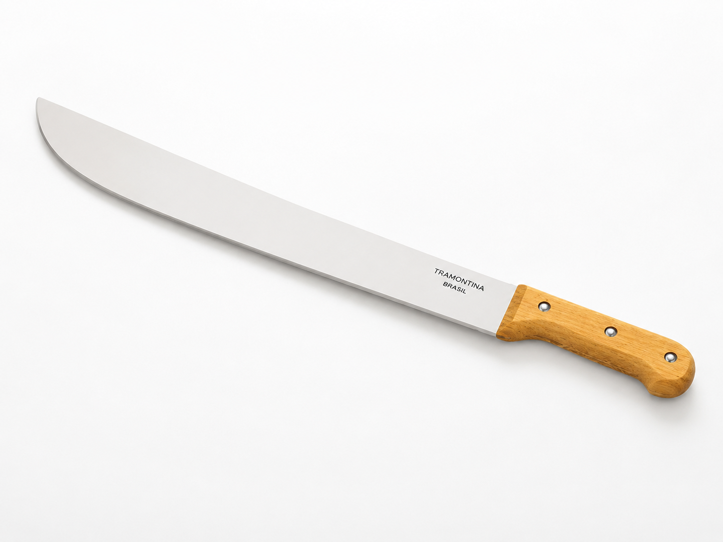20" carbon steel blade machete (panga) with wooden handle