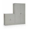 steel cupboards