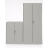 steel cupboards