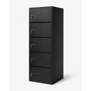 5 compartment cash safety deposit box