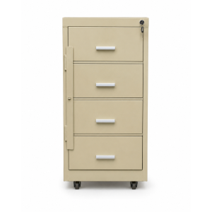 four drawer cashier trolley