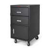 medium two drawer cashier trolley