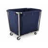 linen trolley - stainless steel