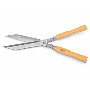 hedge shears with 12" toothed blade