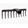 light rake, curved with 12 or 14 teeth