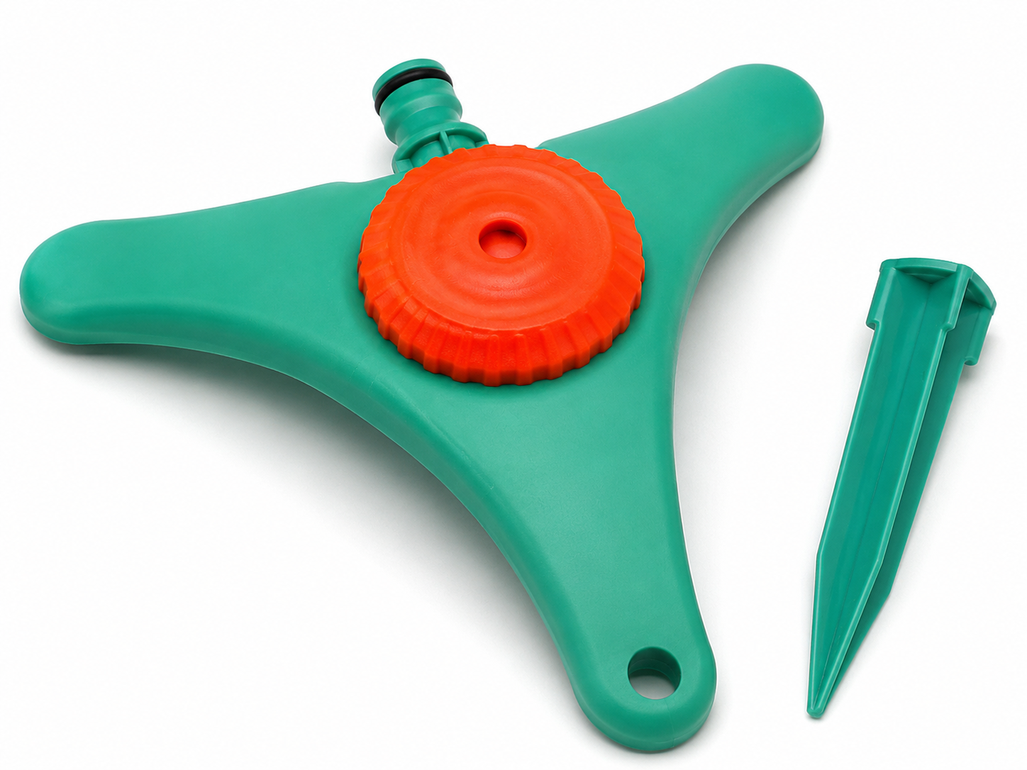 static sprinkler with quick connection