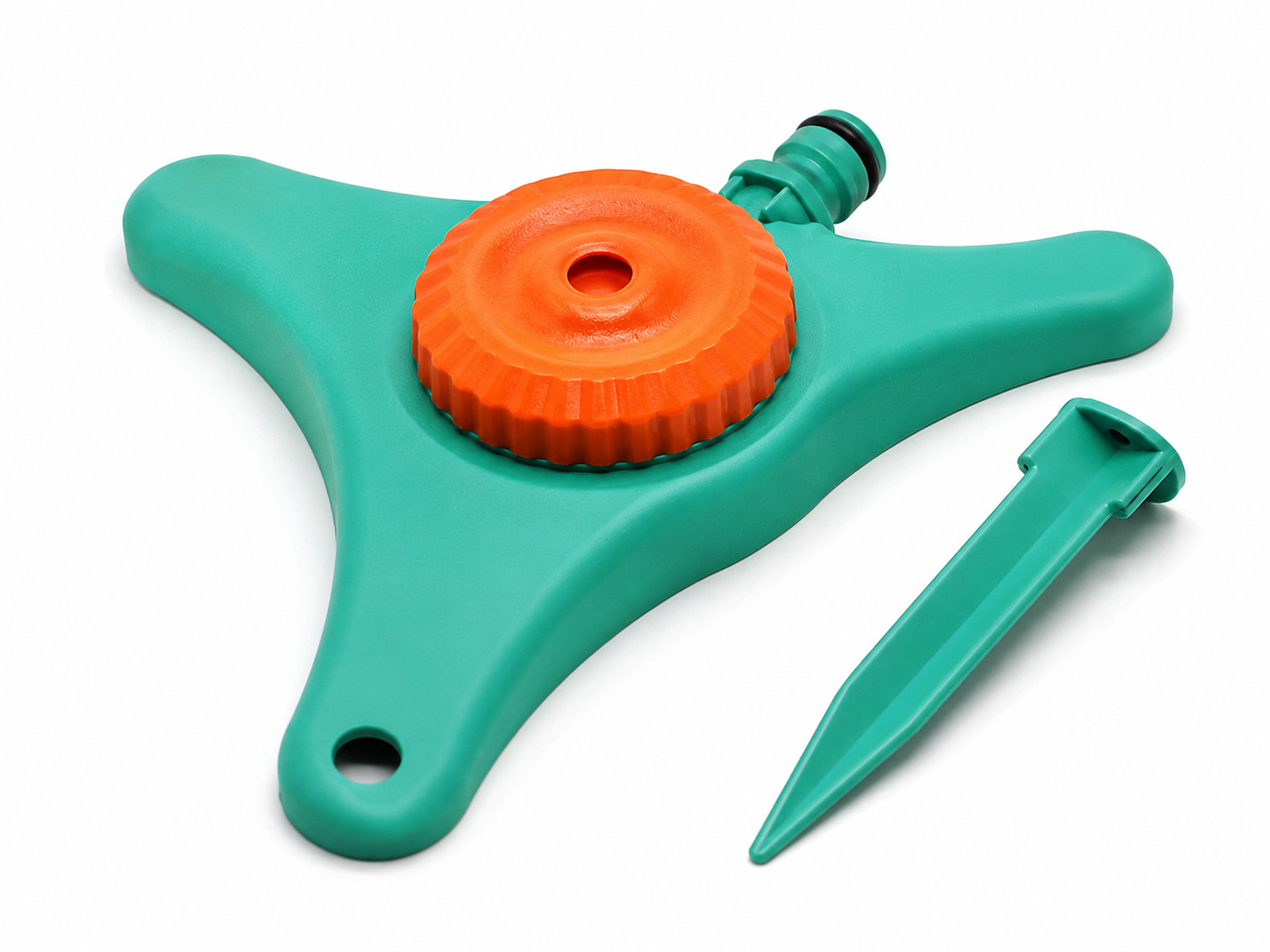 static sprinkler with quick connection