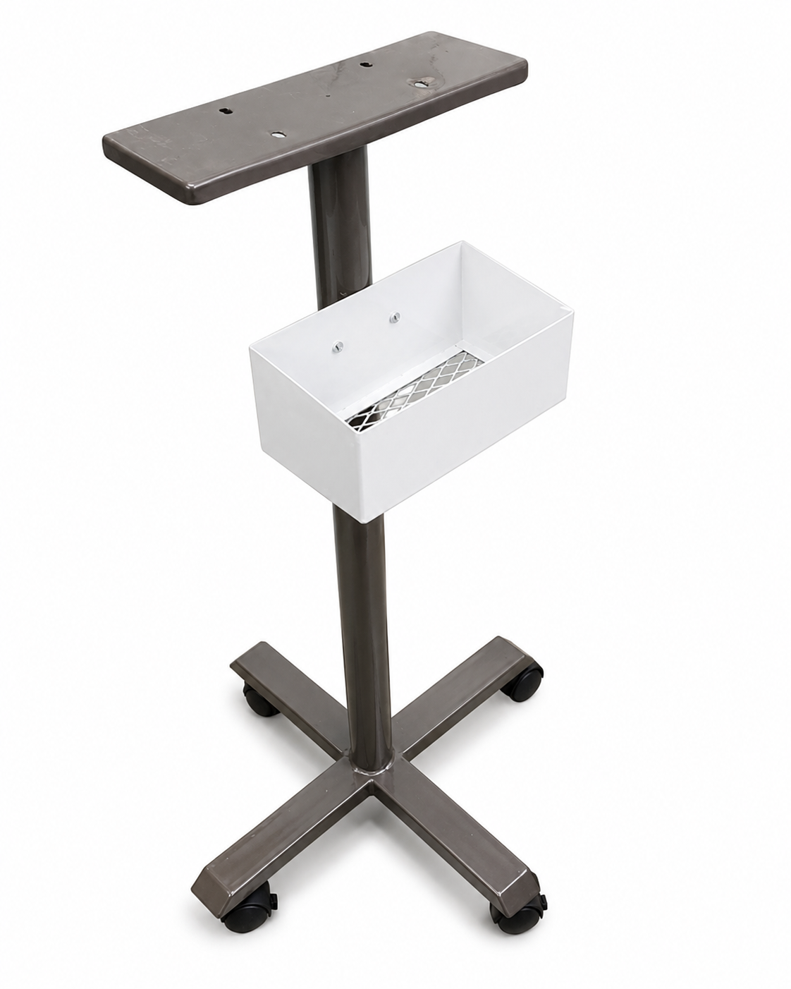 bp monitor stand with basket