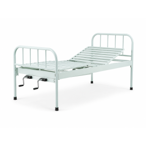 double crank hospital bed