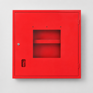 fire hose reel cabinet with security key