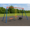 combination swing, seesaw and tyre swing