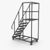 large ladder trolley - platform height 9'