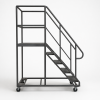 large ladder trolley - platform height 9'