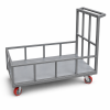 multi-purpose trolley with side supports