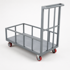 multi-purpose trolley with side supports