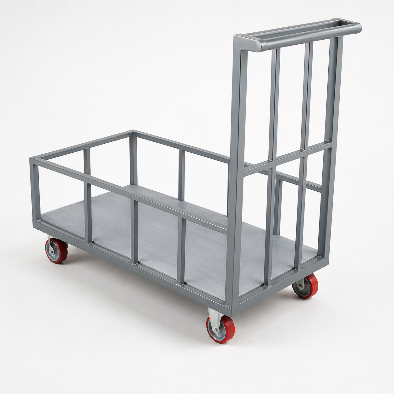 multi-purpose trolley with side supports