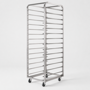 baguette/bun/bread baking trolley