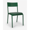 metal school chair