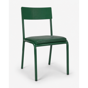 metal school chair