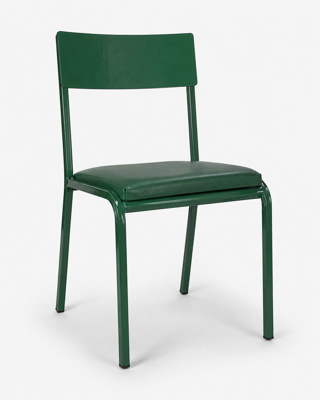 metal school chair