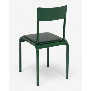 metal school chair