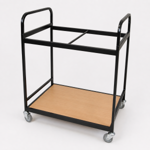 folding table transport trolley