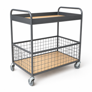 two tier multi-purpose trolley