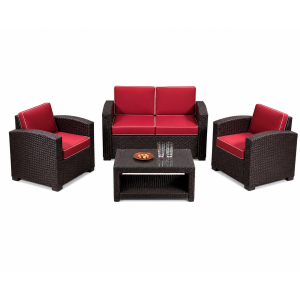 outdoor sofa sets and coffee tables