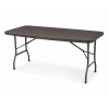 rattan folding table
