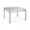 reception glass top low table