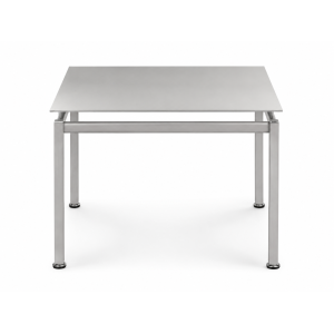 reception glass top low table