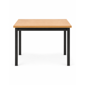 reception wood top low table