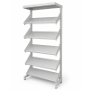 library shelving -sloping- 84" x 36" x 10.5"