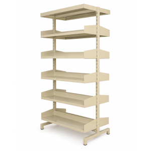 library shelving-double-12 shelves