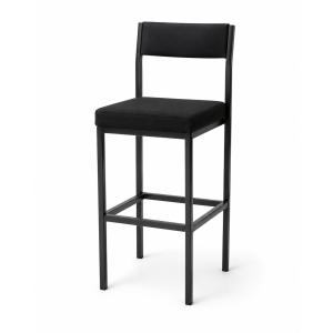 h frame stool with back rest