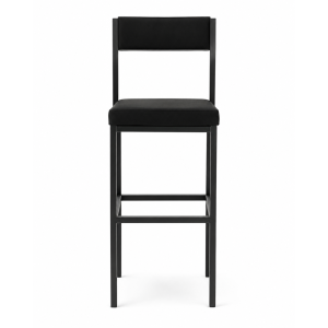 h frame stool with back rest